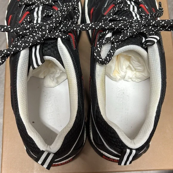 Authentic Gently Used Burberry Union Sneaker